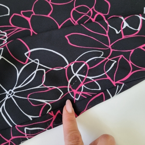 Lane Bryant Vintage Maxi Asymmetrical Tiered Skirt 14/16 A-Line - Picture 9 of 11